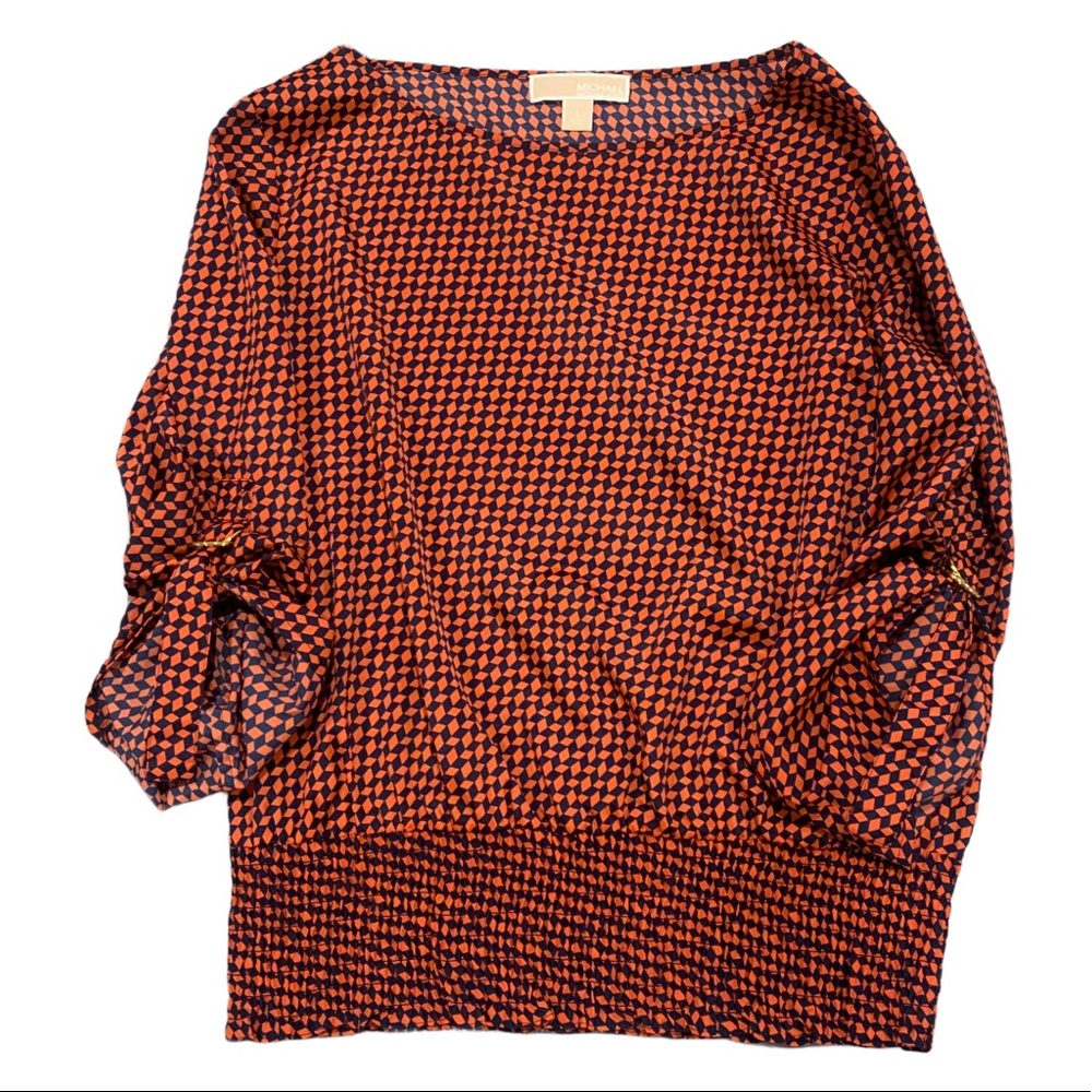 MICHAEL Michael Kors Large 3/4 Length Blouse